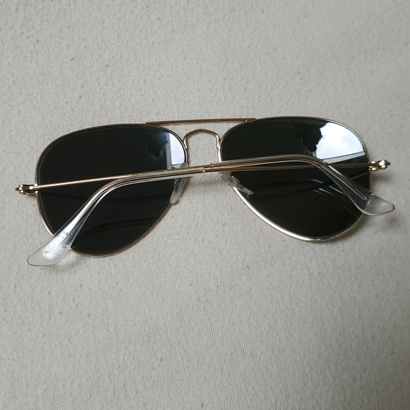RAY-BAN classic aviators preloved gold/green - Picture 4 of 12
